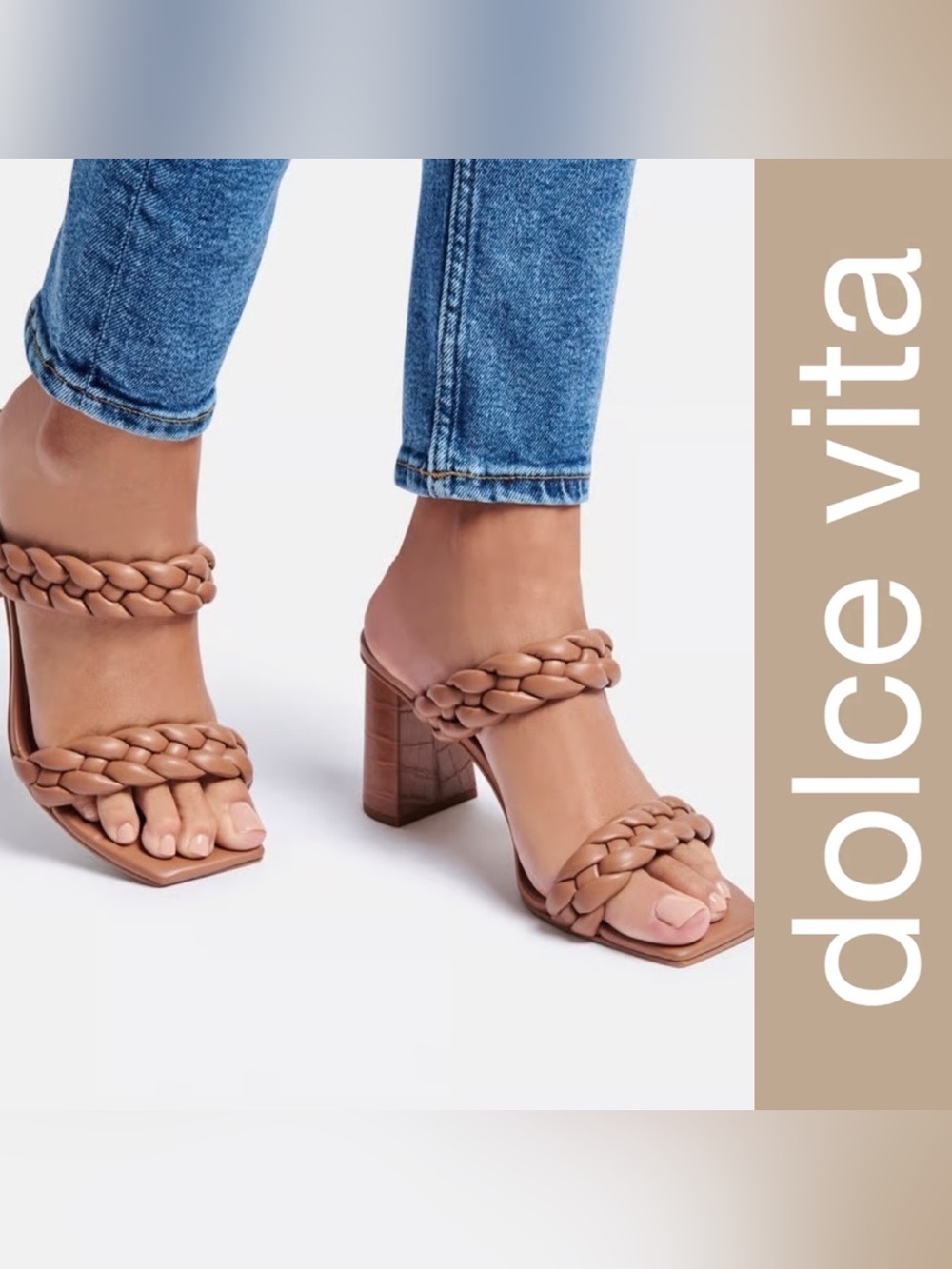 Dolce Vita Paily Block Heel in Carmel Stella